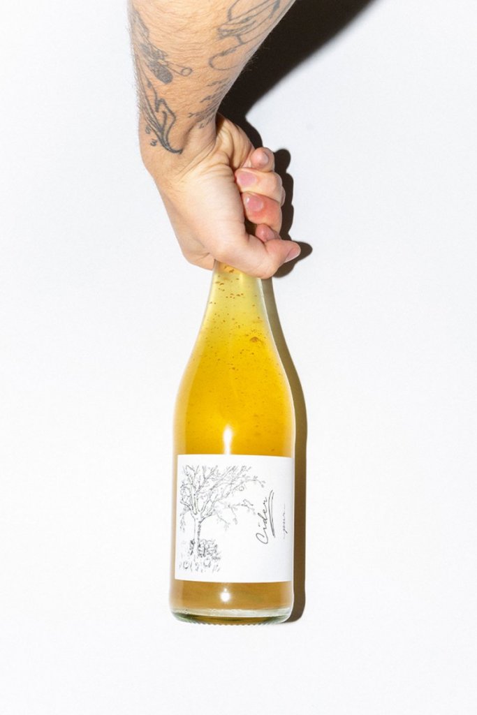 Natural organic White Wine